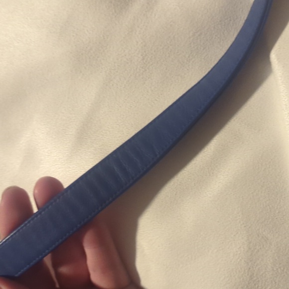 ✨ Chanel Boy North–South Flap Bag – Blue | Aged Gold Hardware |LIKE NEW - Picture 12 of 17